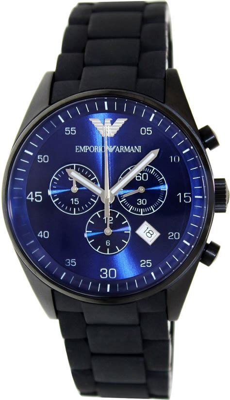 armani man chronograph watch.